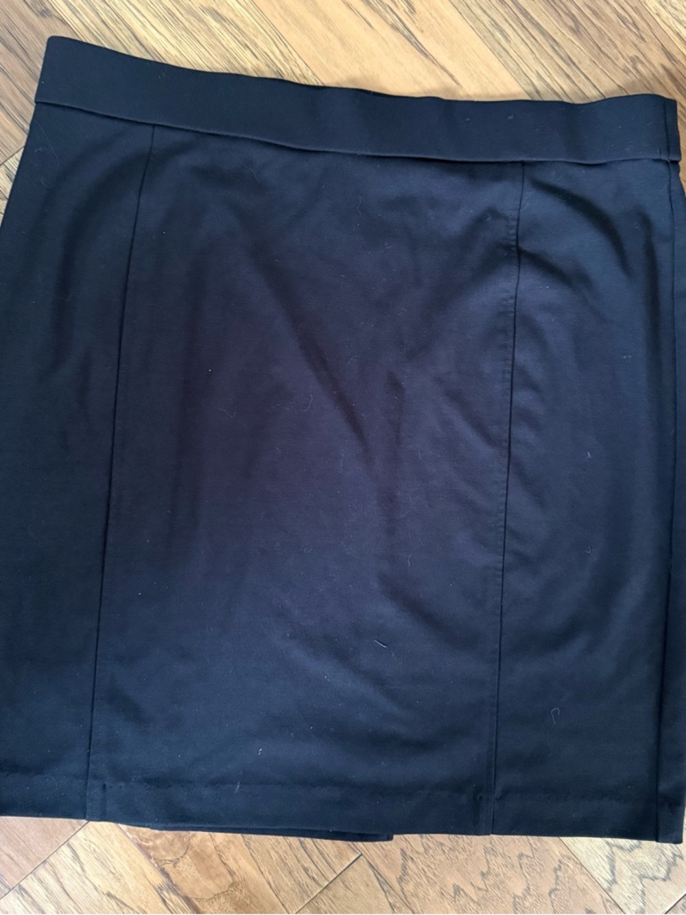 Avenue Black Pencil Skirt